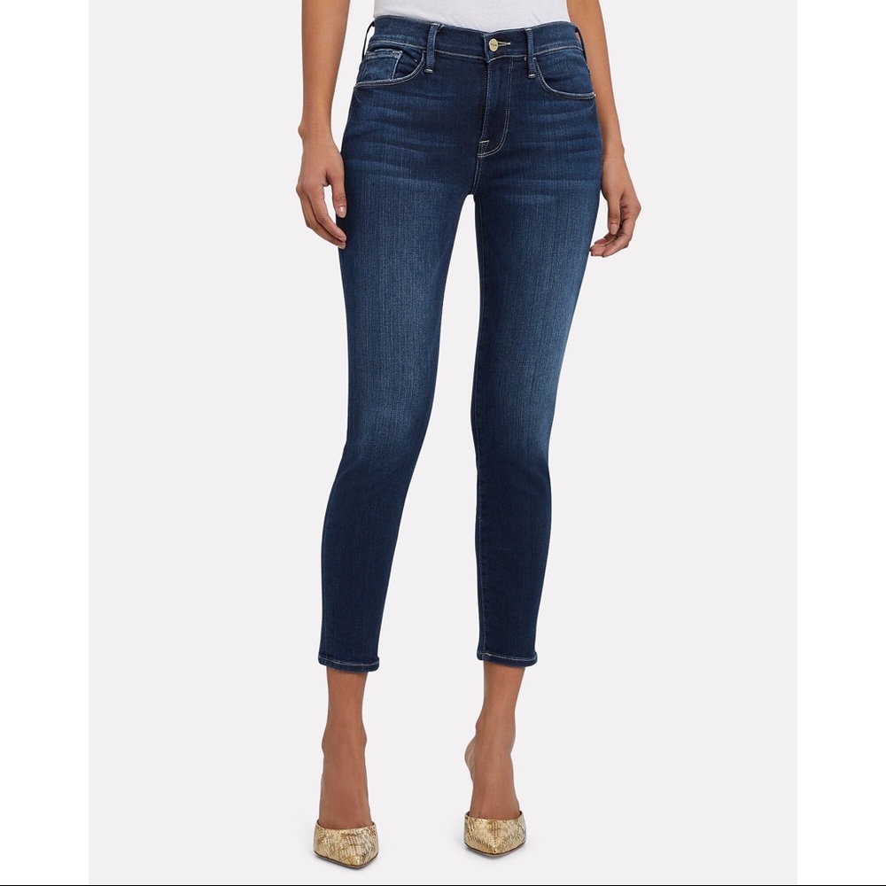 FRAME Denim Le Skinny De Jeanne Crop Jeans 26